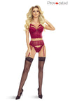 Spitzen-Dessous Set mit Bügel-BH und String aus feinem Netz | Provocative