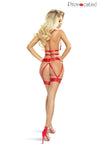 Harness Body mit verstellbaren Bändern und elegantem Rückenverschluss | Provocative