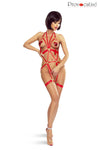 Harness Body aus verstellbaren Gummibändern mit elegantem Rückenverschluss | Provocative