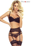 Elegantes Spitzen-Dessous-Set mit verstellbaren Trägern und Bügel-BH | Provocative