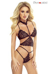 Elegantes 2-teiliges Spitzen-Dessous-Set mit verstellbaren Trägern | Provocative
