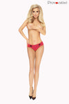 Eleganter Shorty aus Spitze mit weichem Materialmix | Provocative
