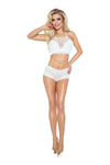Transparentes Dessous-Set mit Spitzendetails und verstellbaren Trägern | Provocative