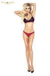 Elegantes Dessous-Ensemble mit Spitzendetails und verstellbarem BH | Provocative
