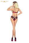 Elegantes Dessous-Ensemble mit Spitzendetails und verstellbarem BH | Provocative