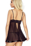 Transparentes Babydoll mit String-Tanga | Provocative Dessous Kollektion