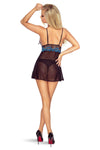Zartes Babydoll mit verstellbaren Trägern und elegantem Stringtanga | Provocative