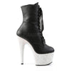 BEJEWELED-1020-7 Plateau Stiefeletten - Schwarz | Pleaser