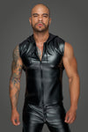 Power Wetlook Kapuzen Shirt H062 - Schwarz | Noir Handmade_115078.jpg