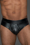 Power Wetlook Shorts H065 - Schwarz | Noir Handmade_115085.jpg