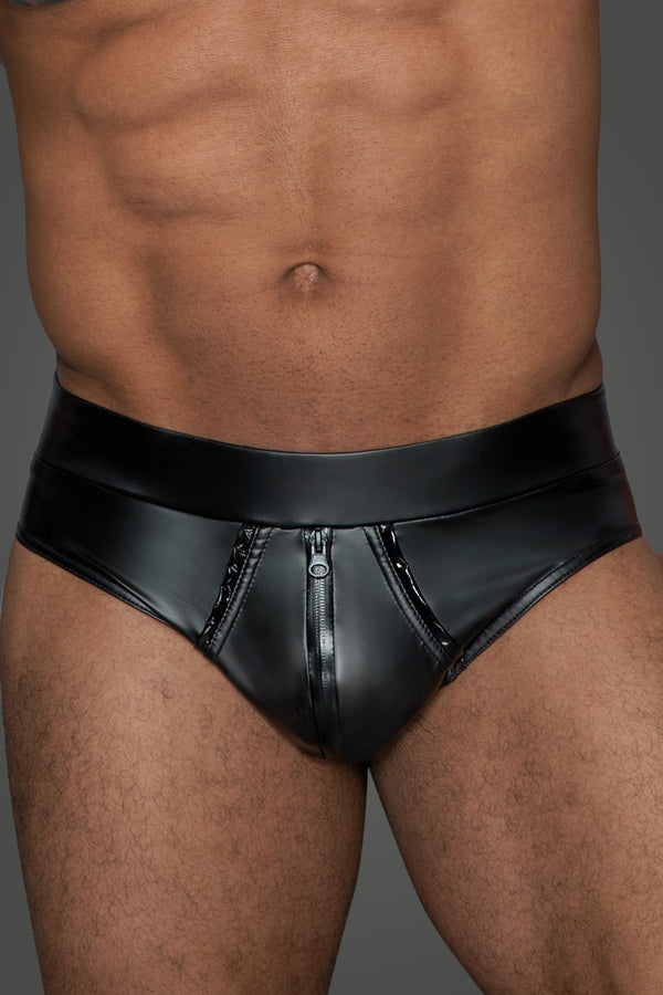 Power Wetlook Shorts H065 - Schwarz | Noir Handmade_115085.jpg