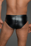 Power Wetlook Shorts H065 - Schwarz | Noir Handmade_115086.jpg