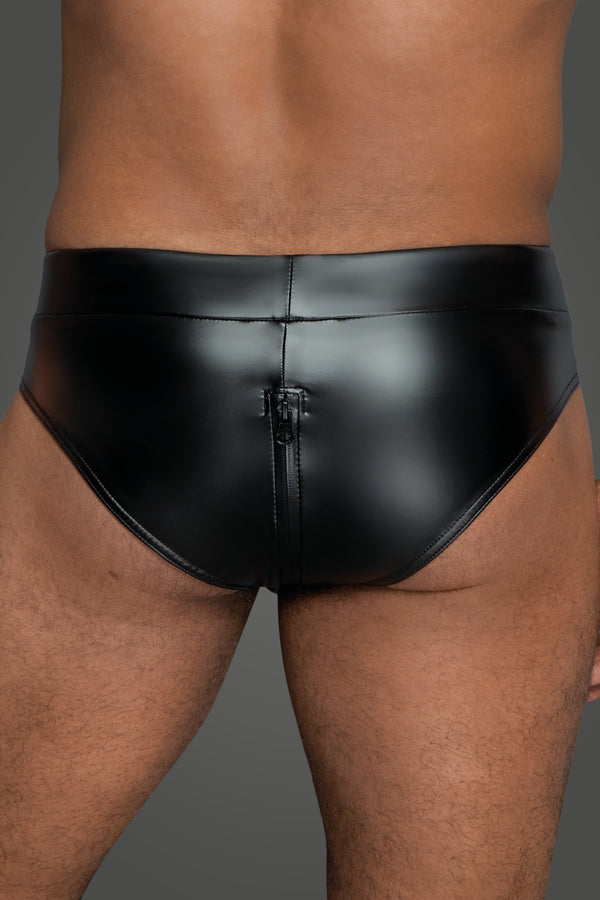 Power Wetlook Shorts H065 - Schwarz | Noir Handmade_115087.jpg