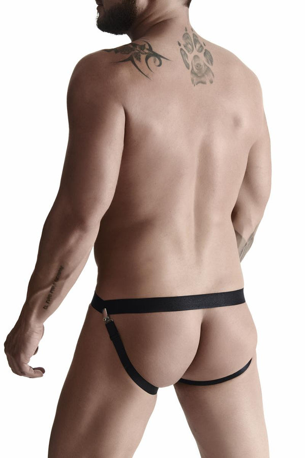 Elastischer Harness-String mit Gummibändern und Riemendesign | Regnes Fetish Planet