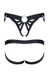 Elastischer Harness-String mit Gummibändern und Riemendesign | Regnes Fetish Planet