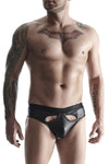 Wetlook-Slip mit breitem Bund | Regnes Fetish Planet