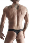 Durchsichtiger Herren-String aus Netzstoff mit breitem Bund | Regnes Fetish Planet