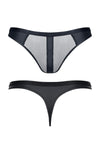 Durchsichtiger Herren-String aus Netzstoff mit breitem Bund | Regnes Fetish Planet