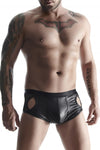 Wetlook-Short mit breitem Bund | Regnes Fetish Planet