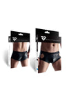 Wetlook-Short mit breitem Bund | Regnes Fetish Planet