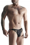 Jock Slip mit Tüll und Wetlook-Einsatz | Regnes Fetish Planet