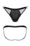 Jock Slip mit Tüll und Wetlook-Einsatz | Regnes Fetish Planet