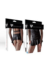 Dehnbarer Minirock aus glänzendem Wetlook-Material | Regnes Fetish Planet