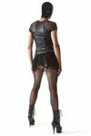 Wetlook Shirt mit Netzeinsatz | Regnes Fetish Planet