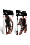 Body ouvert mit Reißverschluss und Netzeinsätzen | Regnes Fetish Planet