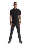 T-Shirt mit Reißverschluss hinten, durchgehend, zweiseitig | Regnes Fetish Planet