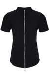 T-Shirt mit Reißverschluss hinten, durchgehend, zweiseitig | Regnes Fetish Planet