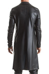 Eleganter Wetlook Trenchcoat mit klassischer Schnittführung | Regnes Fetish Planet