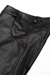 Herren Shorts mit Taschen, Gürtelschlaufen und Alcantara-Etikett | Regnes Fetish Planet