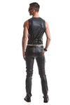 Herren Gothic Punk Hose mit Reißverschlüssen und Riemen | Regnes Fetish Planet