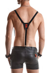 Herren Shorts mit Taschen, Gürtelschlaufen und Alcantara-Etikett | Regnes Fetish Planet