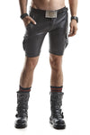 Cargo-Shorts mit 6 Taschen und Alcantara-Etikett | Regnes Fetish Planet