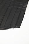 Herren Asymmetrischer Rock mit vertikalen Falten und Gürteldetails | Regnes Fetish Planet