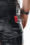 Herren Lack-Shorts mit Taschen und Metallring | Regnes Fetish Planet