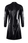 Herren Lack-Trenchcoat mit Taillenbetonung | Regnes Fetish Planet
