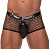 Netz-Herren-Short mit abnehmbarer Tasche - Schwarz | Shots