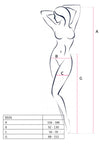 Geöffnete Strumpfhose mit Schrittaussparung elastisch transparent | Passion