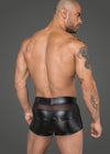 Sexy Shorts aus Powerwetlook und 3D-Netz schwarz_88917.jpg
