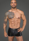 Sexy Shorts aus Powerwetlook und 3D-Netz schwarz_88918.jpg