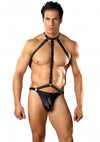 Sexy Slip mit reizvollen Riemchen & anziehenden Nieten für Herren- Schwarz_85299.jpg