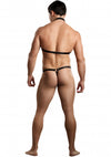 Sexy Slip mit reizvollen Riemchen & anziehenden Nieten für Herren- Schwarz_85608.jpg