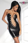 Sexy Wetlook-Kleid mit Kette - Kleider - Dresses_50464.jpg