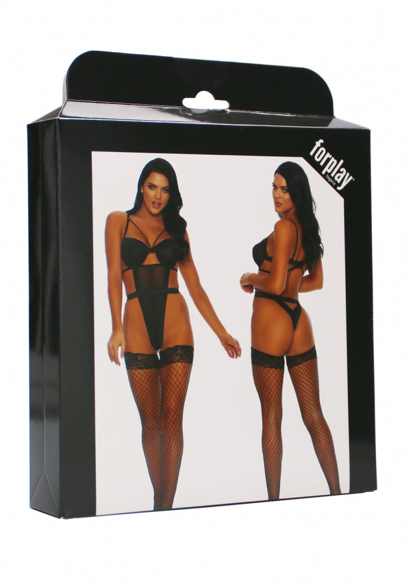Teddy mit Sexy Schnüren - Schwarz_85453.jpg