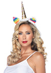 Kostümzubehör - Regenbogen Einhorn Haarreif | Leg Avenue