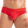Slip Herren Rot - Weicher Baumwollstoff, Satin-Bund mit Logo | TOF Paris