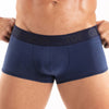 Boxershorts Herren Marineblau mit edlem Satinbund und Komfort | TOF Paris